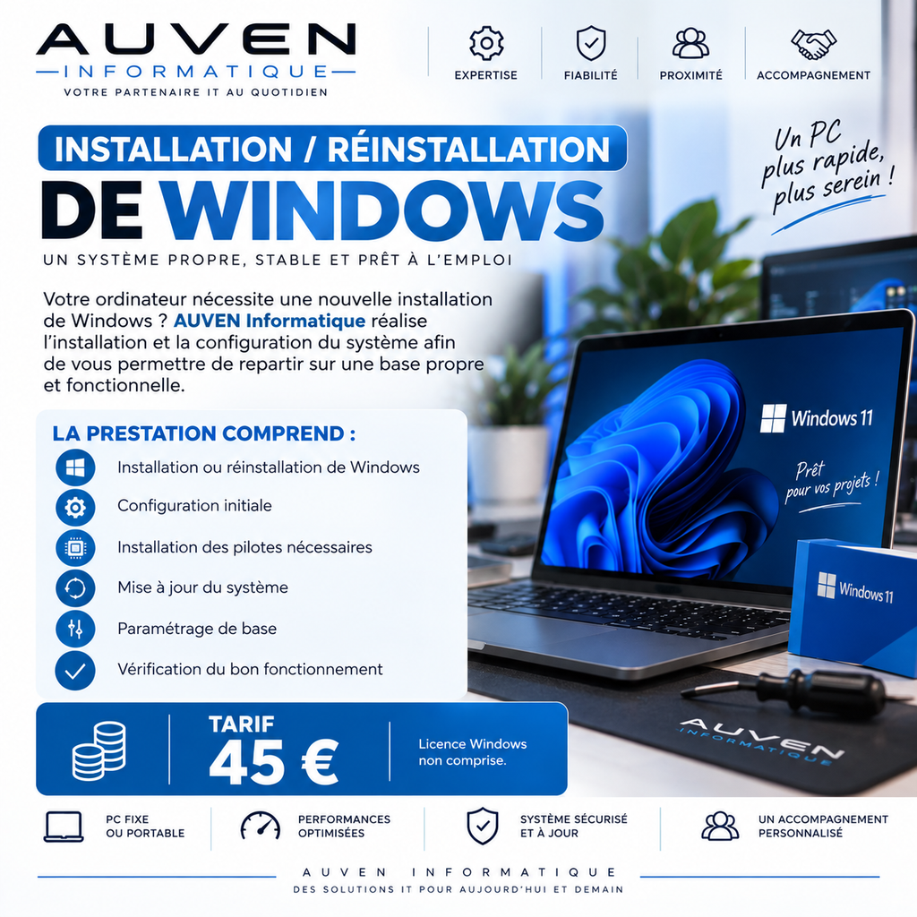 WINDOWS & LOGICIELS
